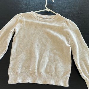 GAP kids cream knitted sweater